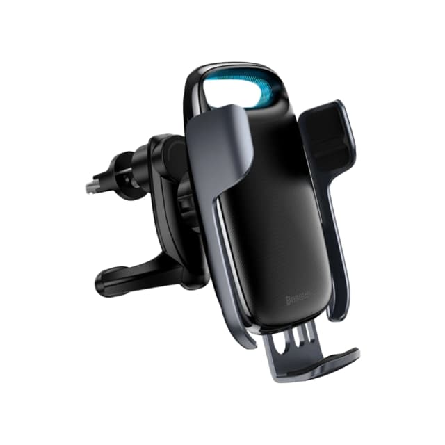 Baseus Milky Way Pro Series Wireless Charging Electric Car Mount Phone Holder 15W Cluster Black