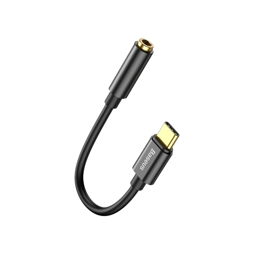 Baseus Type-C Male to 3.5mm Female Adapter L54 Black